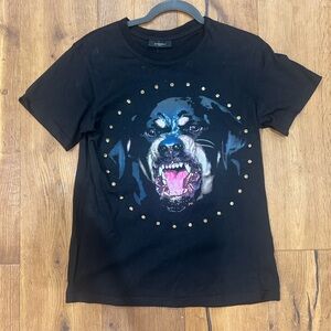 Givenchy Rottweiler t-shirt with stones